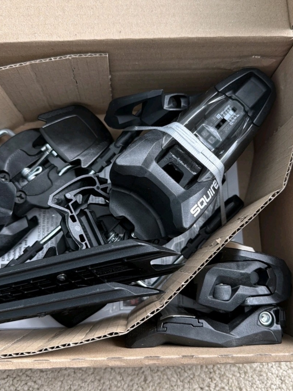 Marker Black Ski Bindings